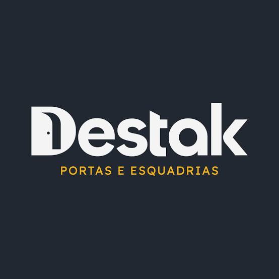 Logotipo de Destak Portas e Esquadrias